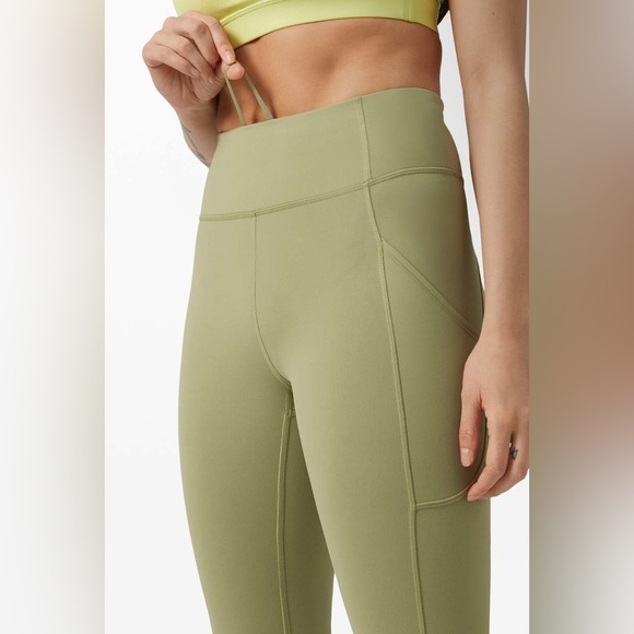 NWOT Lululemon Invigorate High-Rise Tight 25" in Vista Green - Size 10 - Picture 4 of 5